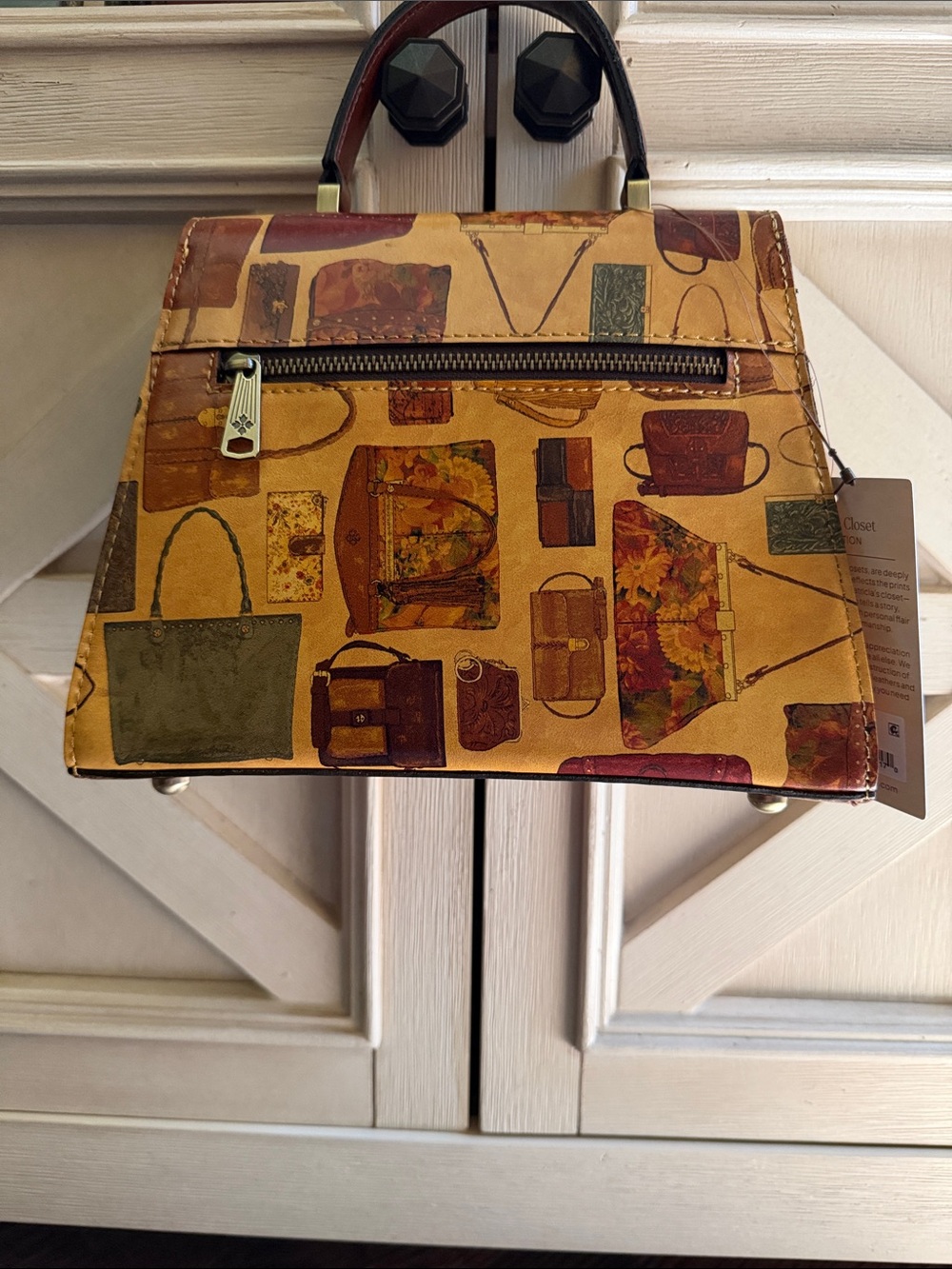 NWT PATRICIA NASH CHAUNY HANDBAG LEATHER ( Patscloset) - Picture 3 of 9